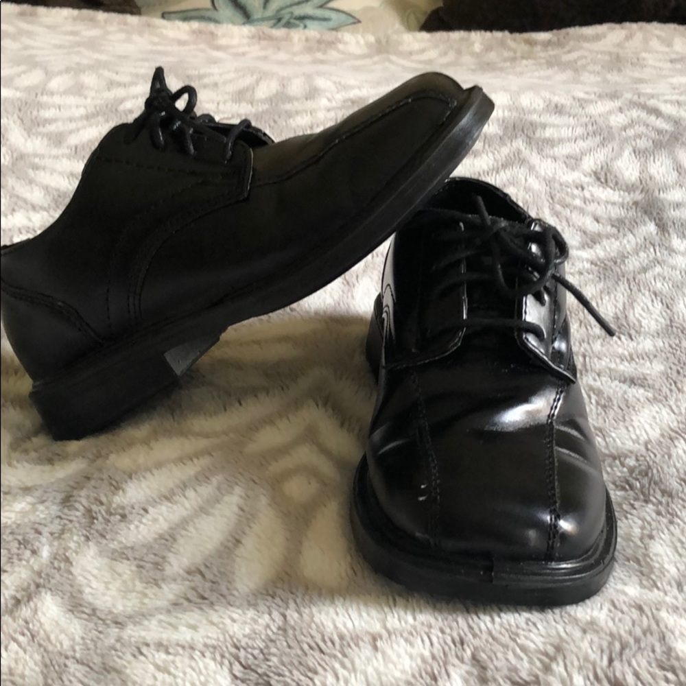 Boys Black Dress Shoe
